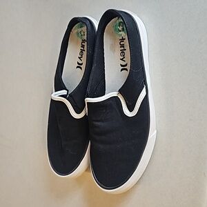 Hurley black mules